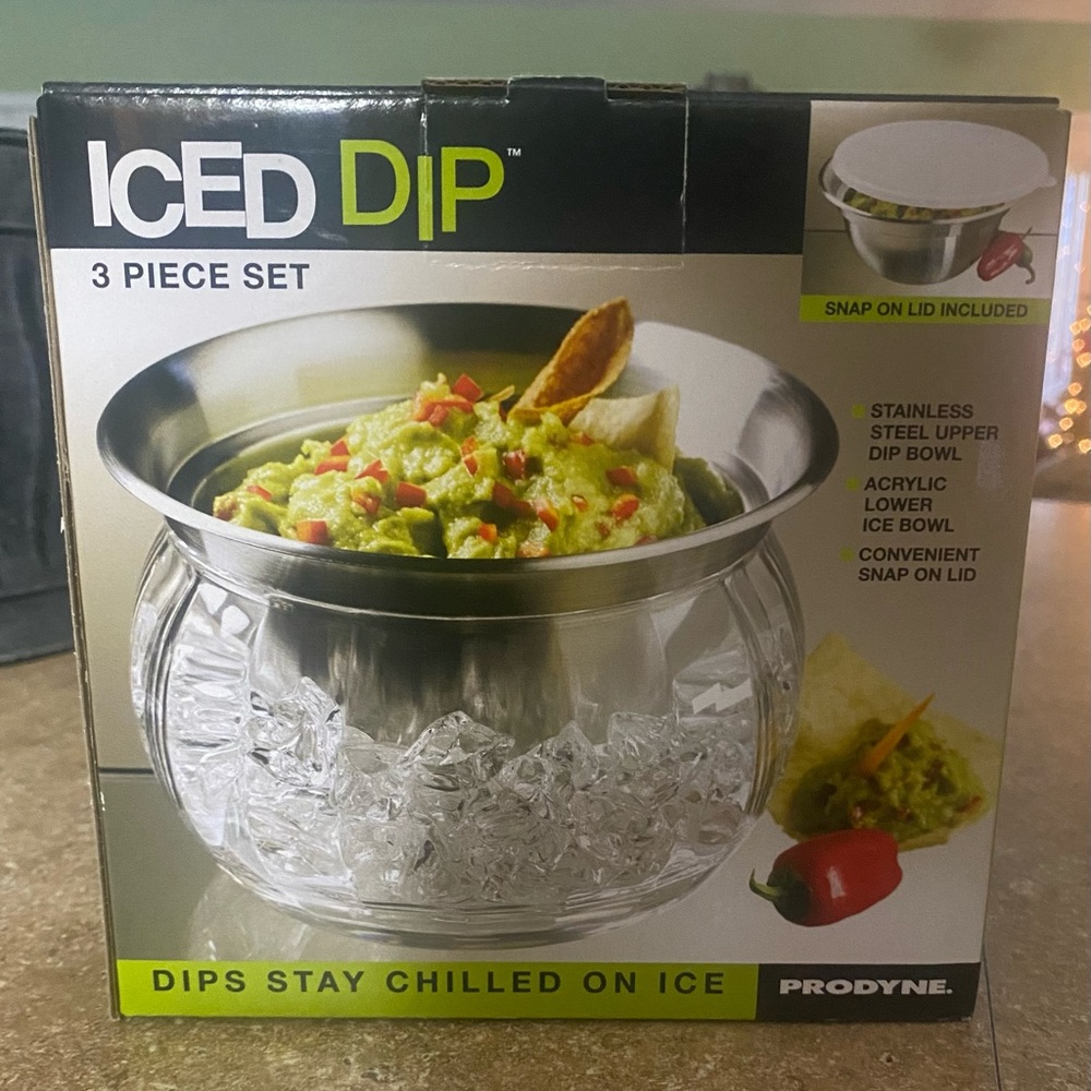 Prodyne Iced Dip 3 Piece Set